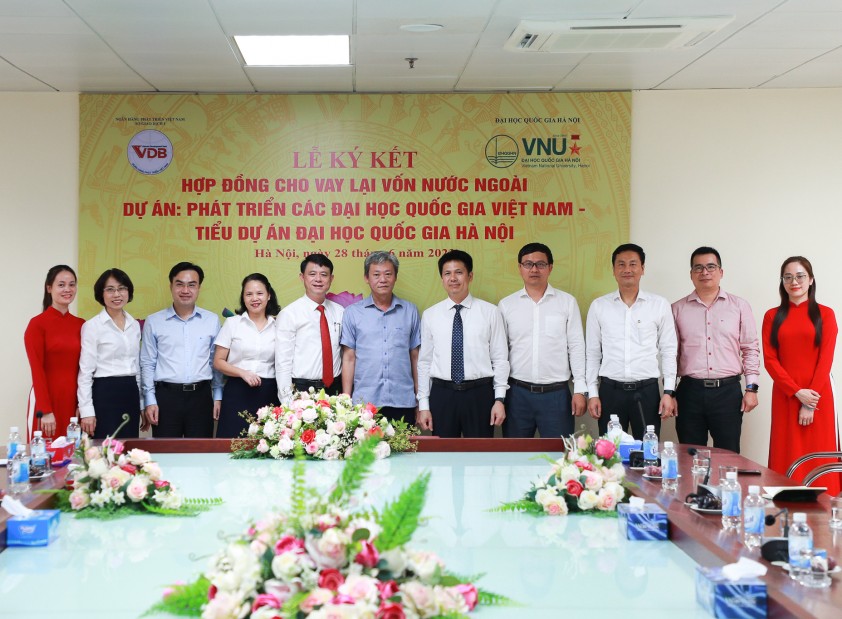 ĐHQGHN và VDB: Đồng hành trong phát triển các dự án đầu tư xây dựng tại Hòa Lạc